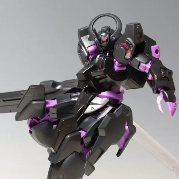 JMS HG 1/144 Schwarzette Neon Purple Model Kit Collection Assembly Action Figures Robot Figurine Plastic Model Hobby Toy Gifts - Image 5